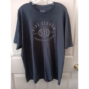 5.11 Tactical 100% Cotton Short Sleeve T-Shirt XL Lightweight